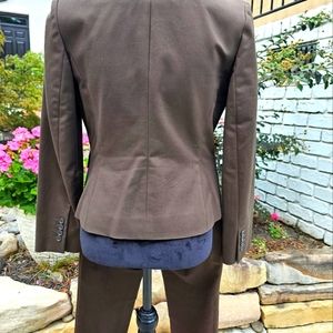 Ann Taylor suit with 2 pairs of pants.  1 cropped and one full-length boot cut.